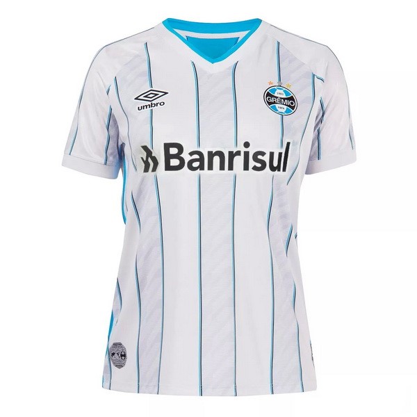Camiseta Grêmio FBPA Segunda Equipación Mujer 2020-2021 Blanco
